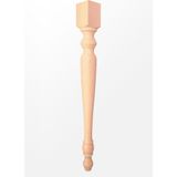 Turan Ahşap Ahşap Masa Ayağı - Uzunluk: 75 cm / Çap: 7.5 cm