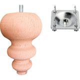 Turan Ahşap Ahşap Mobilya, Gardırop, Tv Ünitesi Ayağı- Çap(Kalınlık): 7.5cm - 10 cm