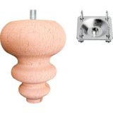 Turan Ahşap Ahşap Mobilya, Gardırop, Tv Ünitesi Ayağı-Çap(Kalınlık): 9.2cm - 10 cm