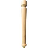 Turan Ahşap Ahşap Sandalye-Puf-Berjer-Sehpa Için Torna Ayak / Uzunluk:42 cm