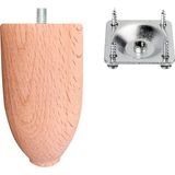 Turan Ahşap Koltuk-Baza-Tv Ünitesi-Gardırop Ayağı - 14 cm