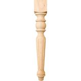 Turan Ahşap Torna Ahşap Ayak / Uzunluk: 42 cm / Çap: 5.5 cm