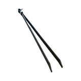 Turan Ambalaj Demir Barbekü-Mangal Köz-Kömür Siyah Soba Maşası 60 cm - 1 Adet
