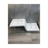 Turan yapı dekorasyon Abdest Lavabosu Taşı Sağı Çukur, Yaşlı, Engelli Ve Çocuk Lavabosu / Z Lavabo