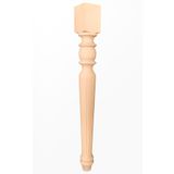 turanahşap Masa Ayağı - Dresuar Ayağı - Mobilya Ayağı- Ahşap Ayak / Uzunluk: 75 Cm Çap: 7.5 Cm