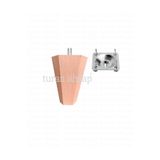 turanahşap(128) turanahşap Altıgen Ahşap Koltuk Ayağı - Baza Ayağı - Ünite Ayağı- Uzunluk: 12 cm Çap: 5.5 cm ahşap
