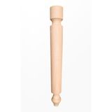 turanahşap(215) turanahşap Sehpa Ayağı - Sandalye Ayağı- Puf Ayağı- Ahşap Ayak/Uzunluk: 50 Cm Çap: 5.5 Cm bej