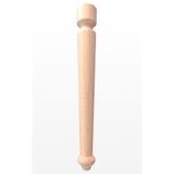 turanahşap(216) turanahşap Sehpa Ayağı - Sandalye Ayağı- Puf Ayağı- Ahşap Ayak/Uzunluk: 50 Cm Çap: 5.5 Cm Ham Ahşap
