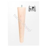turanahşap(277) turanahşap Baza Ayağı- Koltuk Ayağı- Sehpa Ayağı- Ahşap Ayak- Uzunluk:35 Cm Çap: 5.5 Cm HAM AHŞAP
