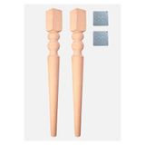 turanahşap(292) turanahşap Dresuar Ayağı - Sehpa Ayağı -ahşap Yak - Mobilya Ayağı/Uzunluk: 75 Cm Çap: 7.5 Cm