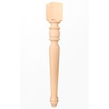 turanahşap(362) turanahşap Masa Ayağı - Dresuar Ayağı - Mobilya Ayağı- Ahşap Ayak/Uzunluk: 75 Cm Çap: 7.5 Cm HAM AHŞAP
