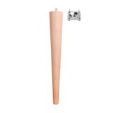 turanahşap(87) turanahşap Sehpa Sandalye Puf Ayağı Ahşap Uzunluk: 65 cm Çap 5.5 cm ham ahşap