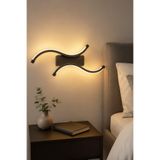 Turanconcept Cunda Aplik Modern Tasarım Dekoratif Led (GÜN IŞIĞI) (PİLLİ DEĞİLDİR) Mutfak Banyo Yatak Odası Çalısma Odası Hol Salon
