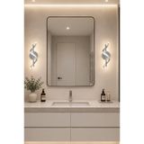 Turanconcept Felo Aplik (2 ADET) Modern Tasarım Dekoratif Led (GÜN IŞIĞI) (PİLLİ DEĞİLDİR) Mutfak Banyo Yatak Odası Çalısma Odası Hol Salon