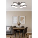 Turanconcept Güneş Modern Tasarım 6lı Led Avize Enerji Tasarruflu 3 Renk Işık Salon Yatak Odası Yemek Odası
