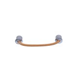 Turanlar Trn 04696-KRTB Krom-Taba 96 mm Deri Kulp