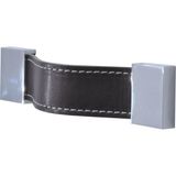 Turanlar Trn 14796-KRKHV Krom-Kahve 96 mm Deri Kulp