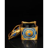 Turansoy Craft Parmak Izi Gold Saklama Kutusu Masaüstü Organizer