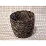 Turansoy Craft Triangle Modern Saksı - Gümüş