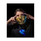 Turansoycraft Cadılar Bayramı Metropolis Maske Halloween Metropolis Maske Cosplay Metropolis Maske 15Cm