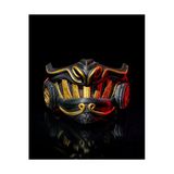 Turansoycraft Cadılar Bayramı Samuray Maske Cyber Samuray Maske Halloween Samuray Maske Cosplay Samuray Maske 15Cm