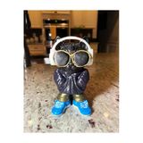 Turansoycraft Cool Kedi Masaüstü Dekoratif Obje 13Cm