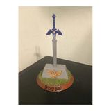 Turansoycraft Legend Of Zelda Master Sword Legend Of Zelda Usta Kılıcı Masaüstü Dekoratif Obje