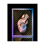 Turansoycraft Modern Robot İnsan Yüzü Boyutlu Dekoratif Obje 20Cm