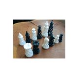 TuransoyCraft Spiral Satranç Takımı Taşları