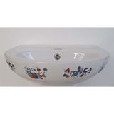 Turavit 36 x 45 Oval Lavabo Dekorlu