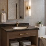 Turavit Hilton Oval Tezgah Altı Lavabo 37x47 Cm 5017 Beyaz