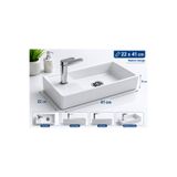 Turavit Smart Lavabo 22x41 (Mini) Dar Yer Kullanım İçin