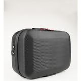 Turbag Bmw R 1200 Gs / R 1250 Gs Adventure (Adv) Top Case ve Side Case Üstü Çantası | Karbon Desenli Eva Yarı Soft Su Geçirmez Fermuar - Siyah