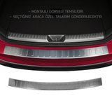 Turbo Aksesuar Fiat Egea Arka Tampon Eşiği - Krom Taşlı | 2016 ve Sonrası, SW