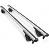 Turbo Aksesuar VW Caddy Ara Atkı Gri- Bold Bar v1 (2 Parça) | 2015 ve Sonrası