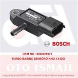 TURBO BASINÇ SENSÖRÜ KANGOO 1.5 DCI CLIO 1.5 DCİ LOGAN 1.5 DCİ MODUS 1.5 TRAFİC 1.9 DCİ SCENIC 1.9 D