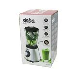 Turbo Doğrayıcı Blender Buz Kırıcı 6Lı Bıçak=Paslanmaz Çelik - 1.5Lt Cam Hazne 2 Kademe Hız 400W 18000 Devir/Dk Hazne=1.6Lt Shb-7520 (5250)