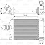 TURBO RADYATORU D.DOKKER DUSTER LODGY LOGAN II LOGAN MCV II SANDERO II R.CAPTUR CLIO IV 1.0 Tce 1.2 Tce 1.3Tce 1.5 dCi VALEO 818609