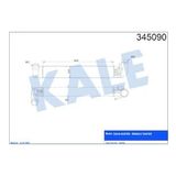 TURBO RADYATÖRÜ (INTERCOOLER) DACIA DUSTER 1.5DCİ 10=- (AL/PL/BRZ) KALE 345090