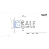 TURBO RADYATÖRÜ (INTERCOOLER) FIAT DUCATO PEUGEOT BOXER 2.8 1994-2002 (295X202X62)