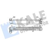 Turbo Radyatörü Intercooler Fluence Mgn Iıı-Scenıc Iıı 1.5Dcı 09 657X91x80 110Luk Al/Pl/Brz