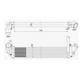 Turbo Radyatoru Kangoo 1.5dcı/1.9dcı 01- Nrf 30353