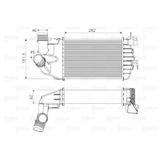 Turbo Radyatoru Opel Astra. Zafıra Valeo 818556