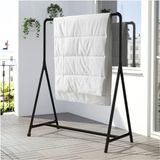 Turbo Siyah 117X148 cm Ayaklı Askılık - Seçenek 1 - Ahşap