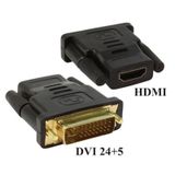 Turbosepet 24+5 Dvi Erkek To Hdmi Dişi Çevirici Dvi To Hdmi