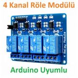 Turbosepet 4 Kanal Röle Kartı 5V Röle 4Lü Dört Kanal Arduino Röle Modülü 552901854