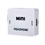 Turbosepet Vga To Hdmi Çevirici Dönüştürücü Projeksiyon Aktarma + Ses