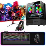 Turbox DRX6885 Ryzen 7 5700X 32GB Ram 1tb Nvme RTX3050 27 inç 200HZ Pivot Monitör Oyuncu Masaüstü Bilgisayarı