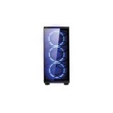 Turbox Omyvera 192-6 4x Blue Fan USB 2.0 250W 300W Matx Gaming Bilgisayar Kasası