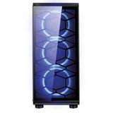 Turbox Omyvera 192-6 4X Blue Fan USB 2.0 Min 250 W Max 300 W Matx Gaming Bilgisayar Kasası